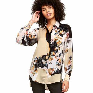 3.1 Phillip Lim for Target Blouse Floral Long Sleeve Size XS